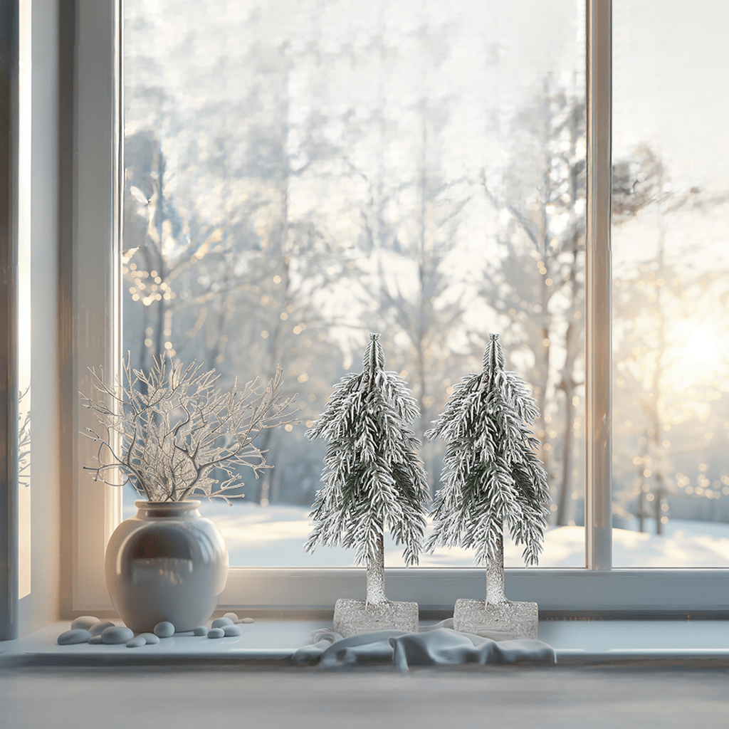 Baum beschneit 31cm - WeihnachtsladenSöllner Floristik