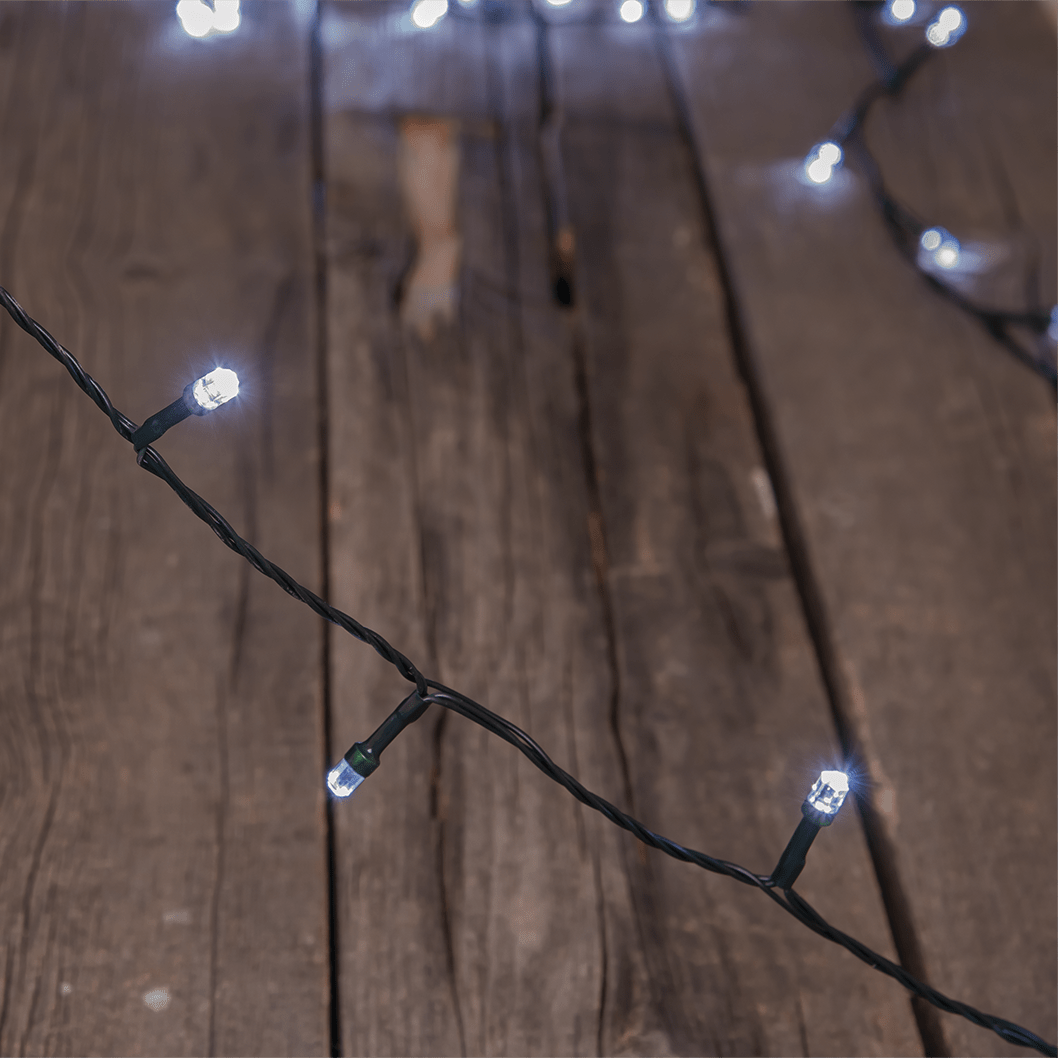 Elegante LED - Microlichterkette für Innen und Außen - WeihnachtsladenLotti