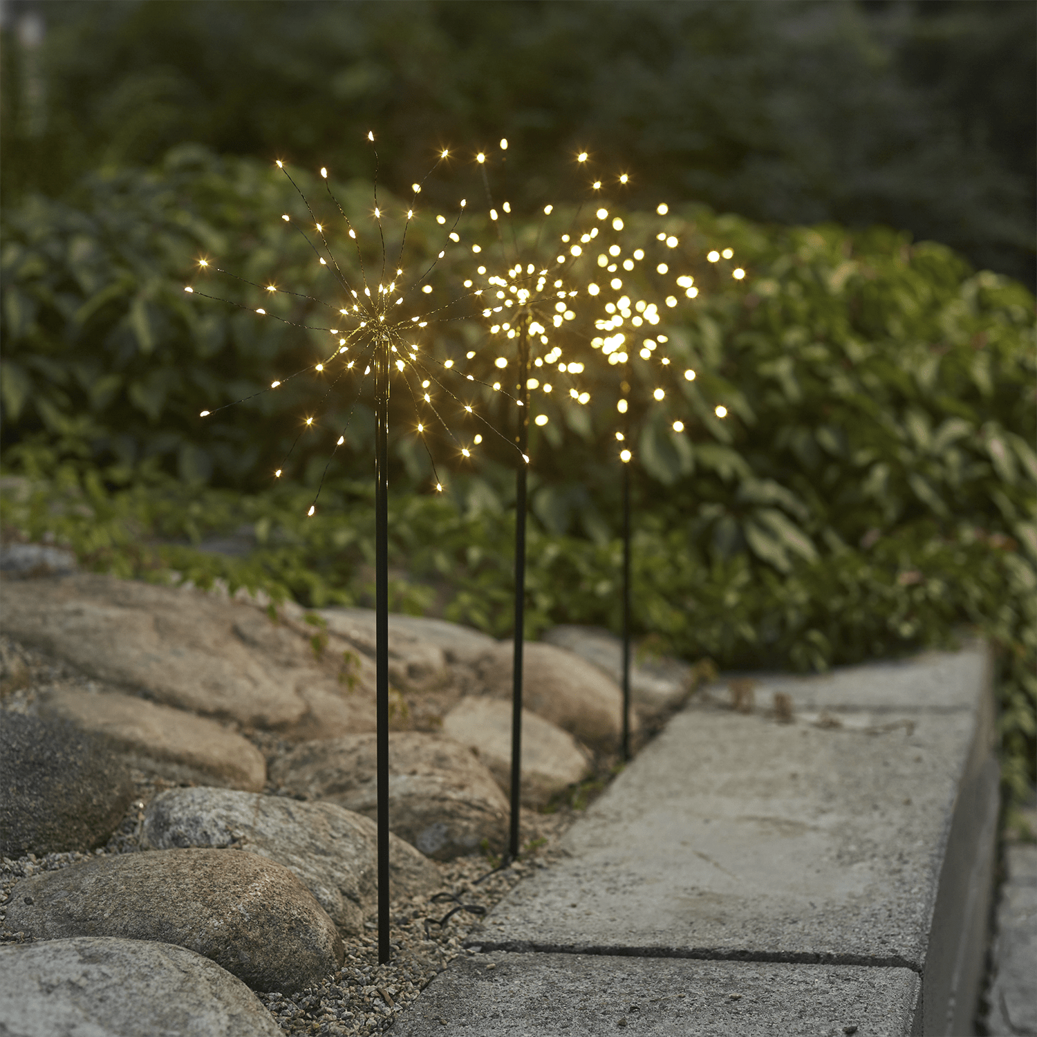 LED - Dekostäbe 'Firework Outdoor' - WeihnachtsladenStar Trading