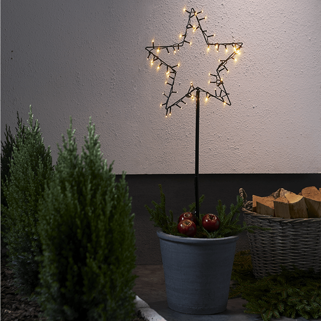 LED - Lichtstern 'Spiky' 39x92cm - WeihnachtsladenStar Trading