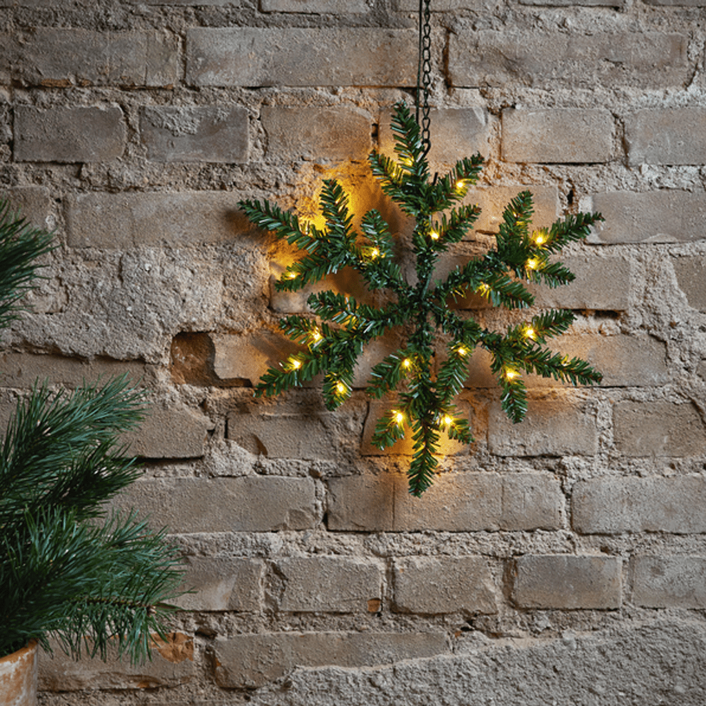 LED - Schneeflocke 'Snowflake' 40cm - WeihnachtsladenStar Trading