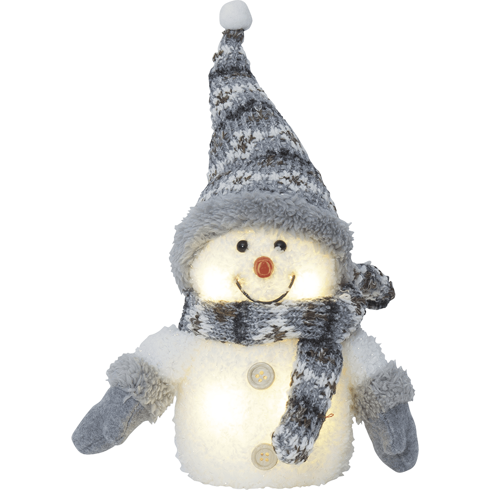 LED - Stoffschnee - Figur 'Joylight' - WeihnachtsladenStar Trading