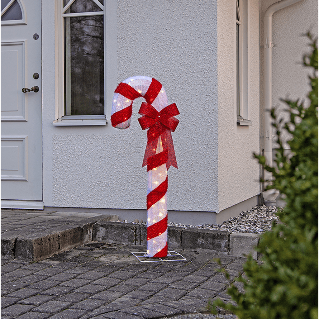 LED - Zuckerstange 'Candycane' 120cm - WeihnachtsladenStar Trading